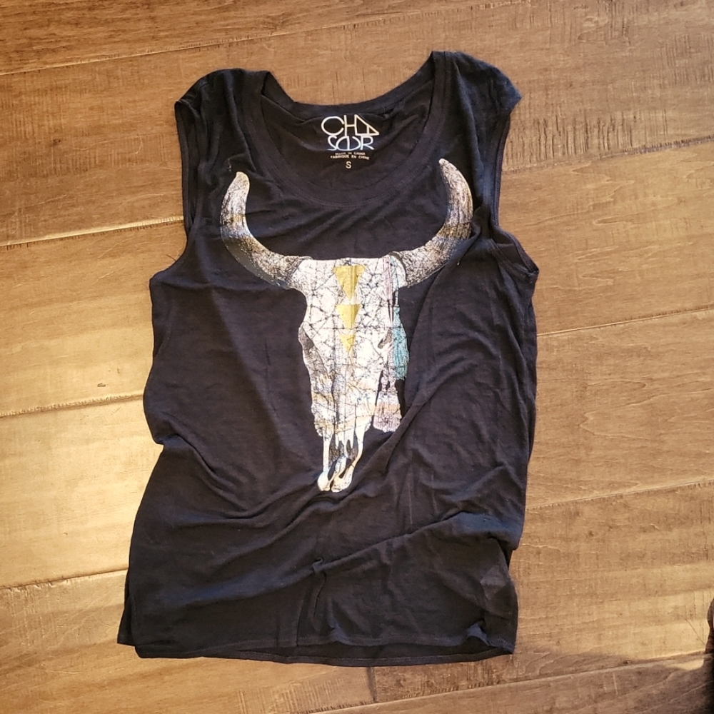 Graphic tank top